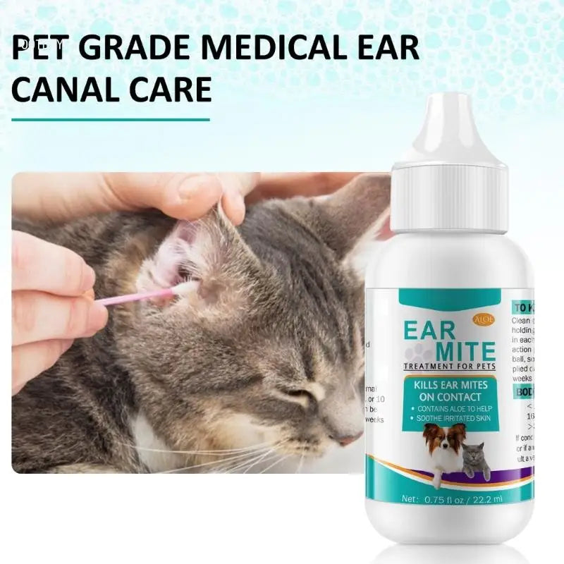Ear Cleaning & Ear Mite Treatment Oil
