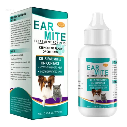 Ear Cleaning & Ear Mite Treatment Oil
